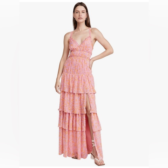 LIKELY Athena Dress - Pink Floral (ONLY USED ONCE) - Picture 5 of 15